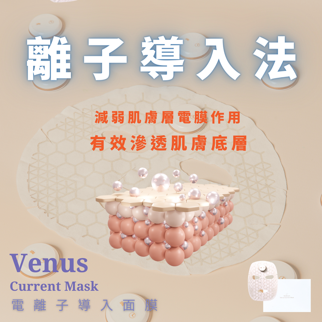 微電流導入儀+蜂紋面膜