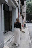 側肩Cut Out Top