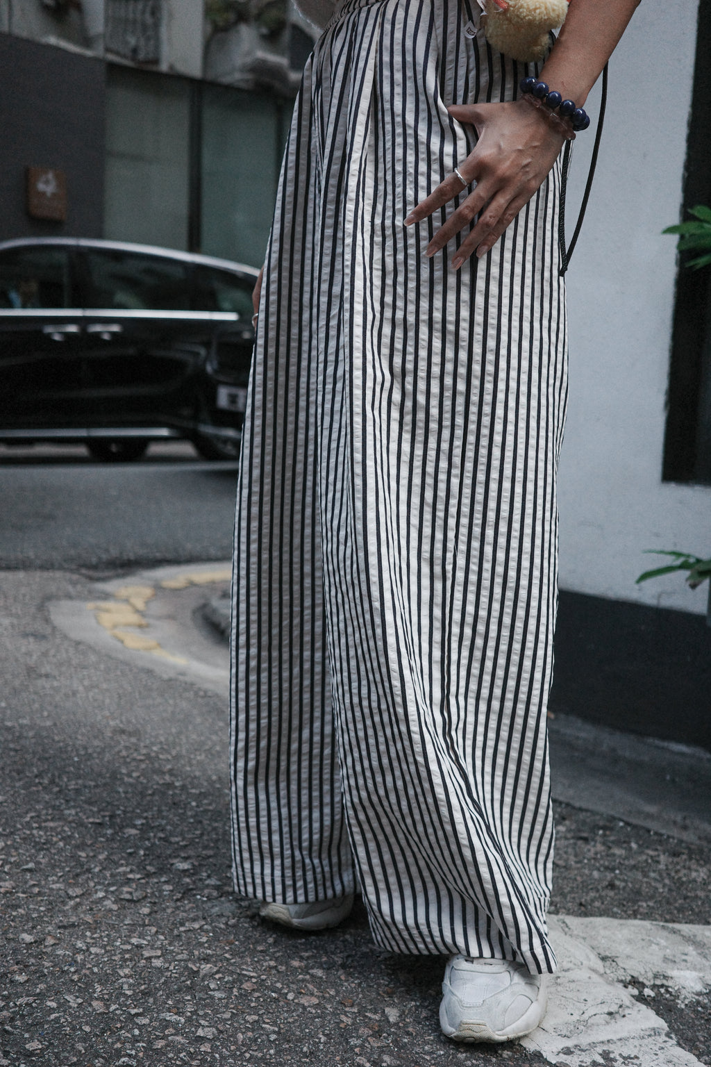 全橡筋直間闊褲