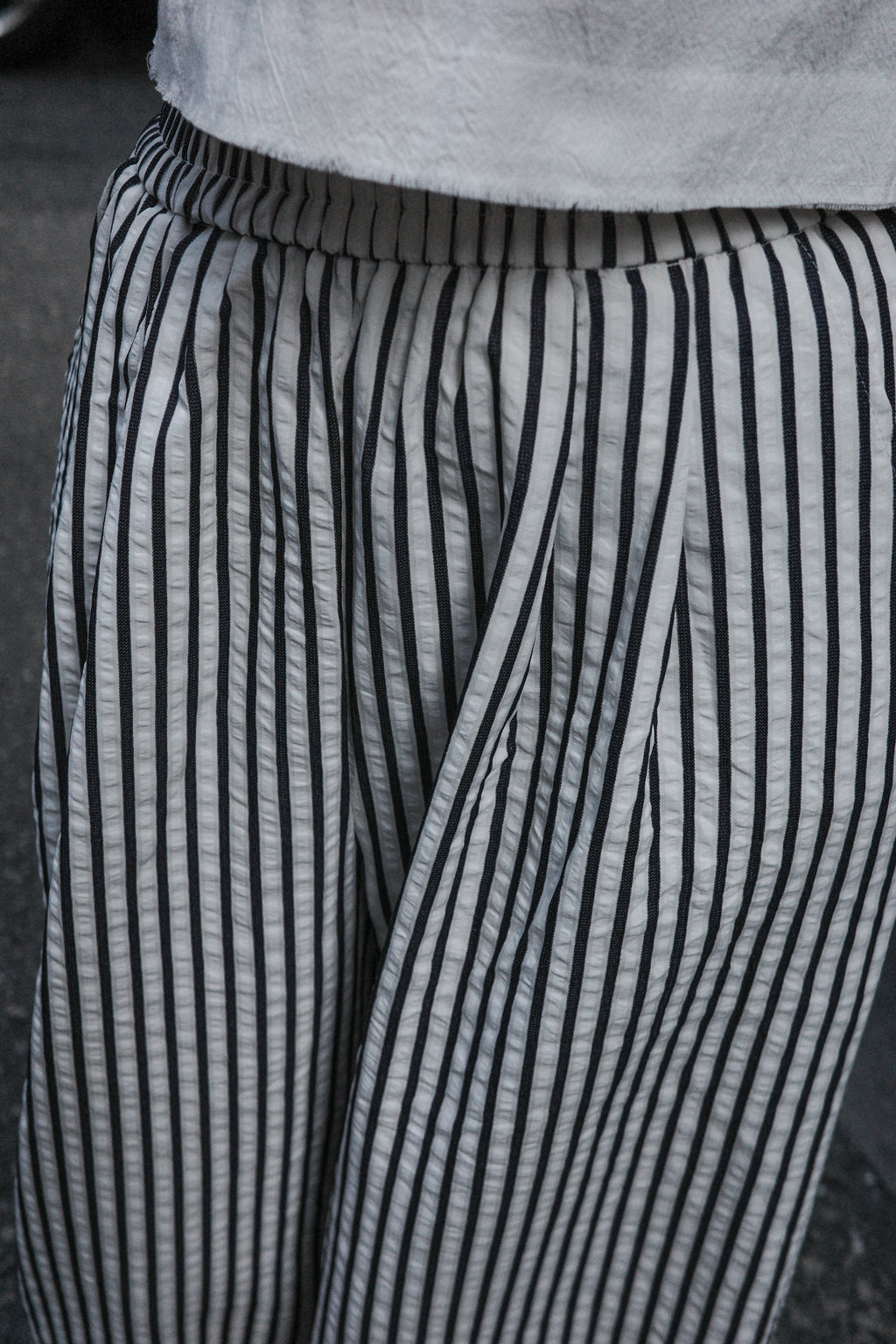 全橡筋直間闊褲