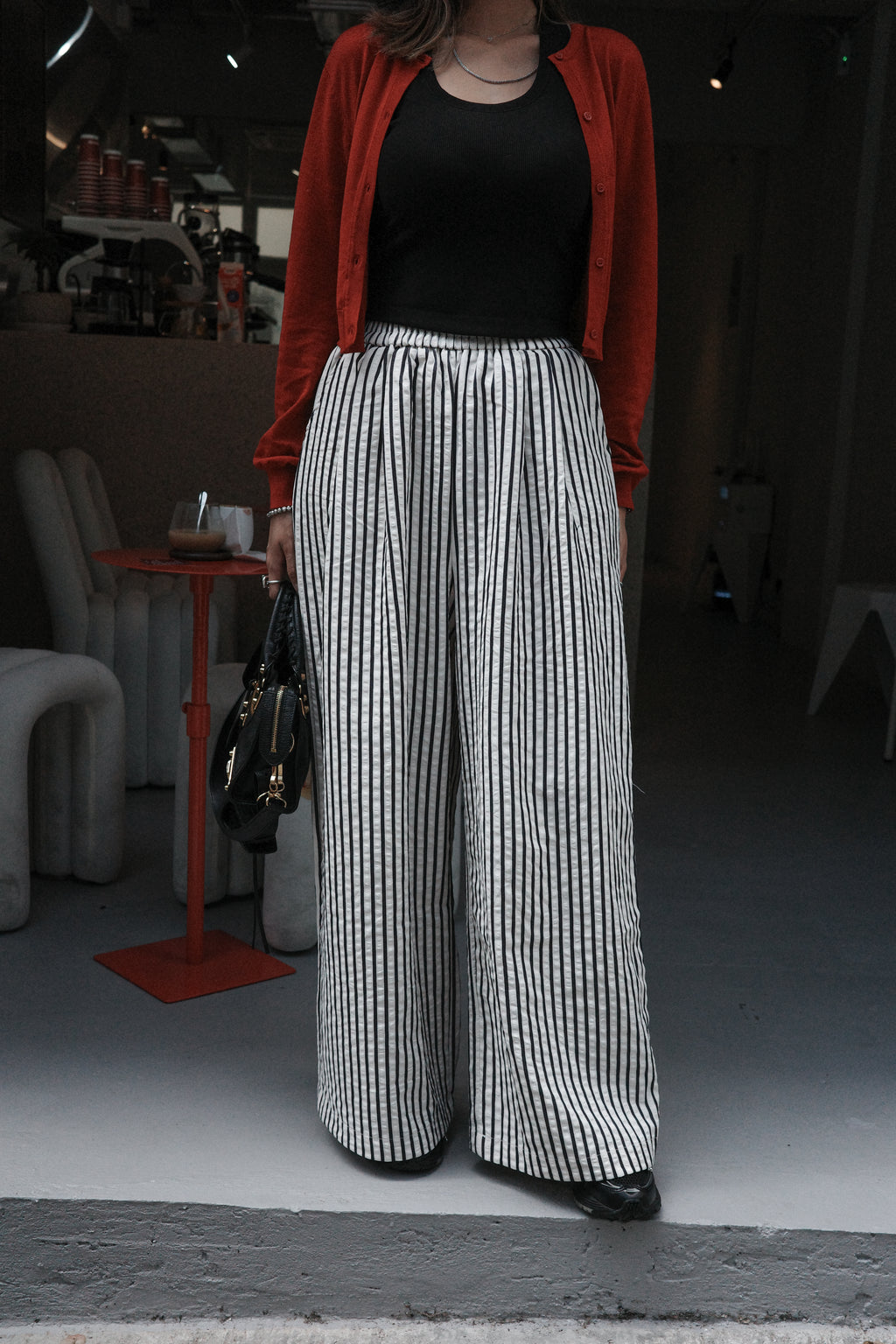 全橡筋直間闊褲